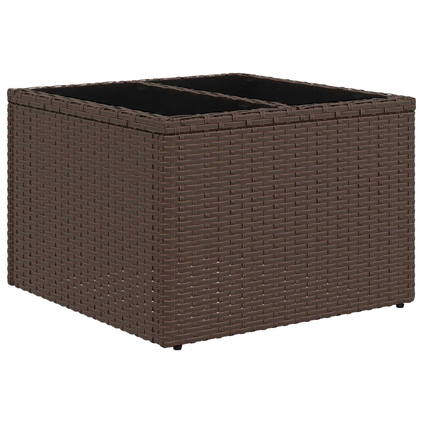 Set di divani 8 pz Marrone e Bianco Crema | homemem39