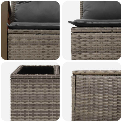 Set di divani 8 pz Grigio e Grigio Scuro | homemem39