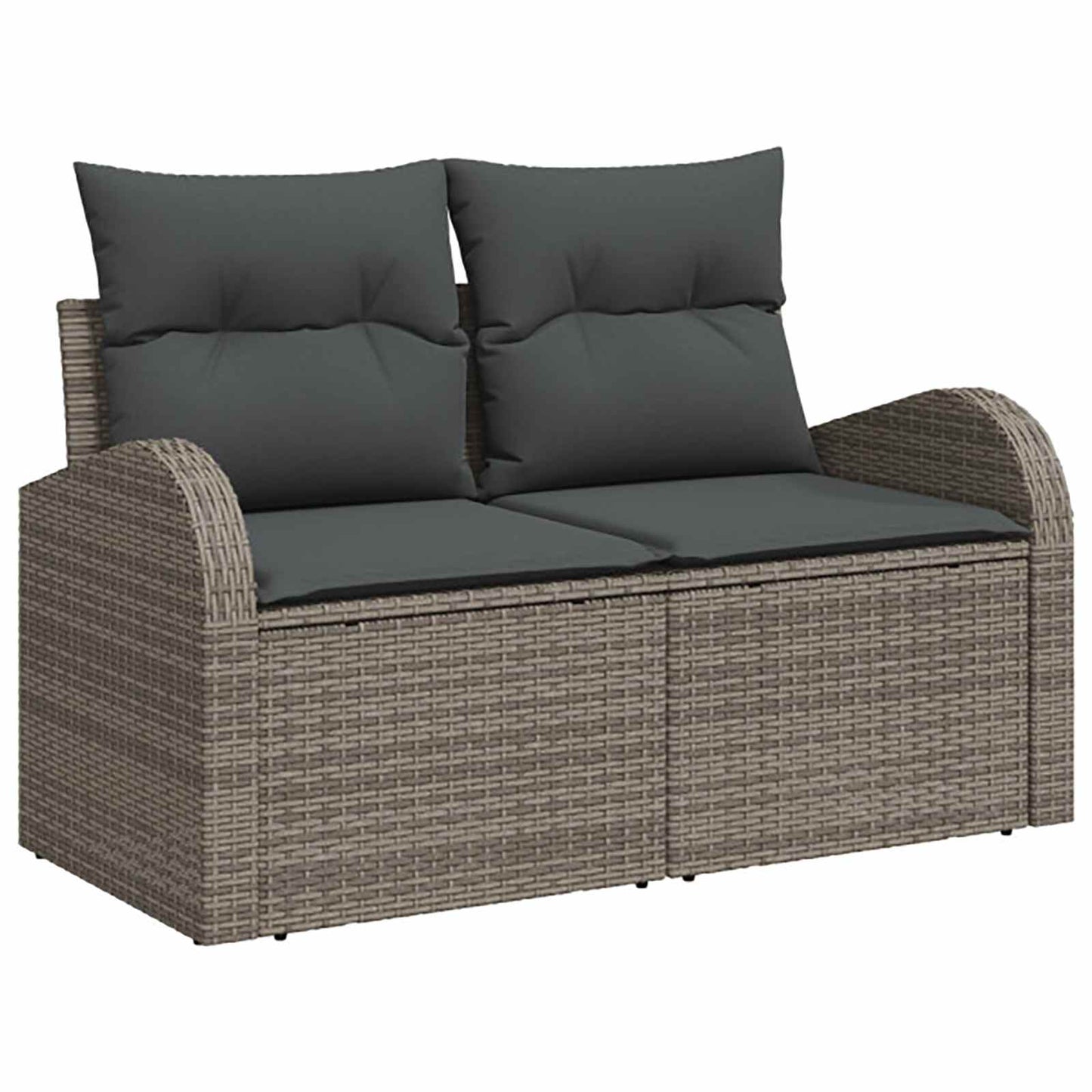 Set di divani 7 pz Grigio e Grigio Scuro | homemem39