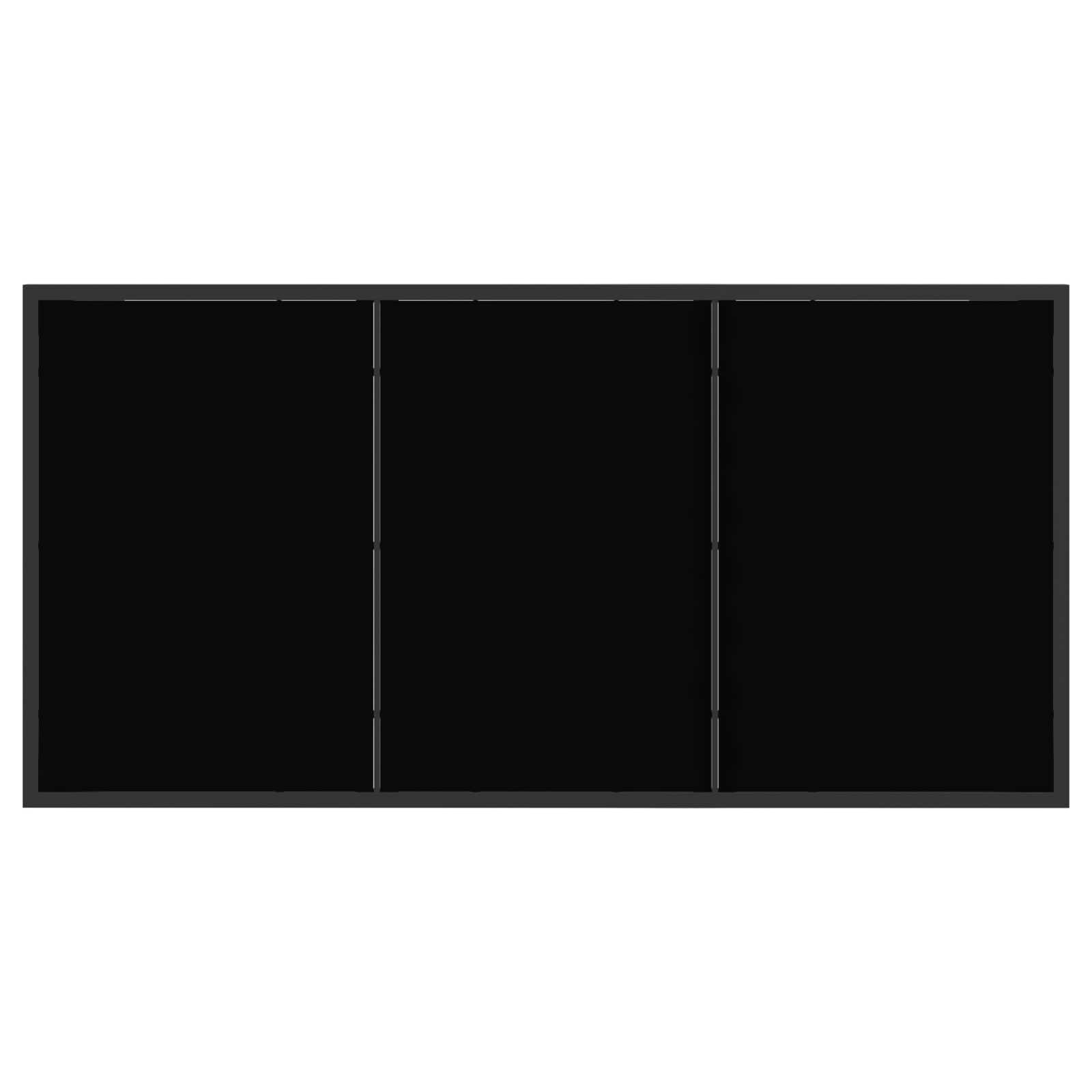 Set da Pranzo per Giardino 5 pcs Nero e antracite | homemem39