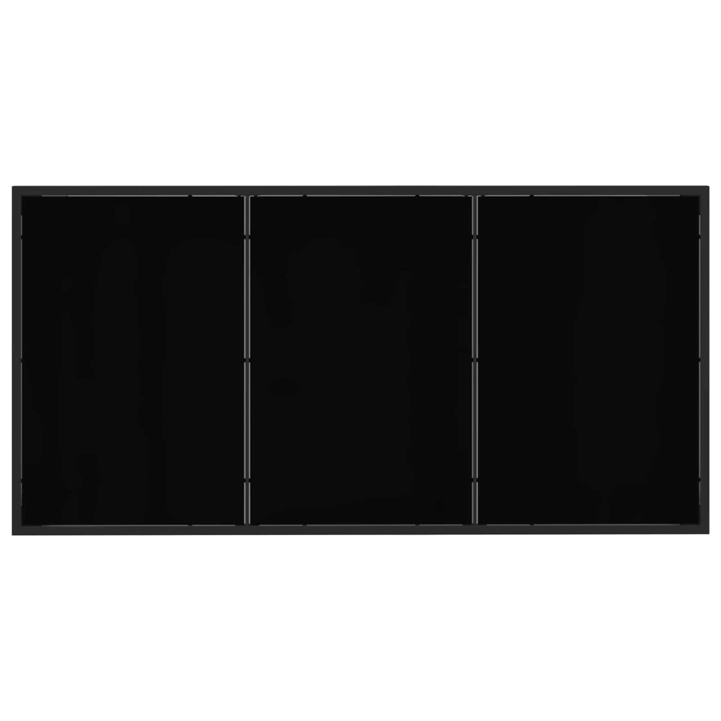 Set da Pranzo per Giardino 9 pcs Nero e antracite | homemem39