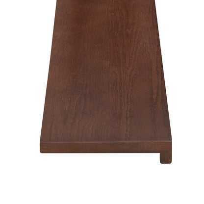 Gradini per Scale 2 pz 110 x 30 x 2 cm Marrone Scuro | homemem39