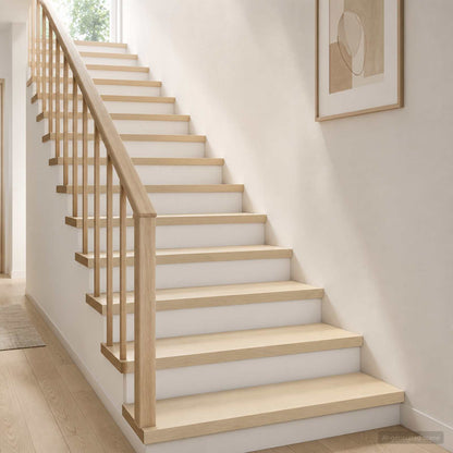 Gradini per Scale 4 pz 70 x 25 x 2 cm Bianco | homemem39