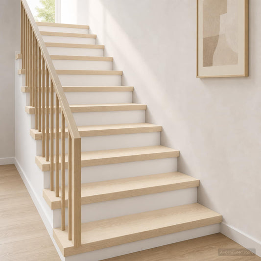 Gradini per Scale 16 pz 70 x 30 x 2 cm Bianco | homemem39