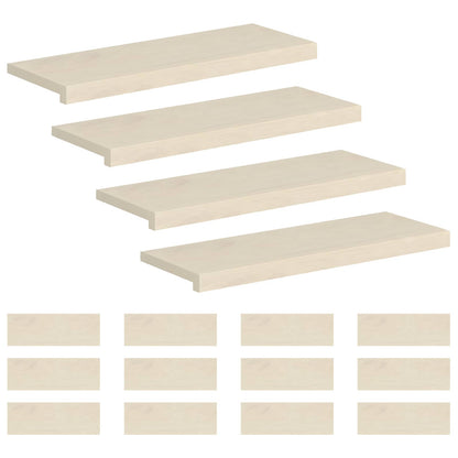 Gradini per Scale 16 pz 70 x 30 x 2 cm Bianco | homemem39