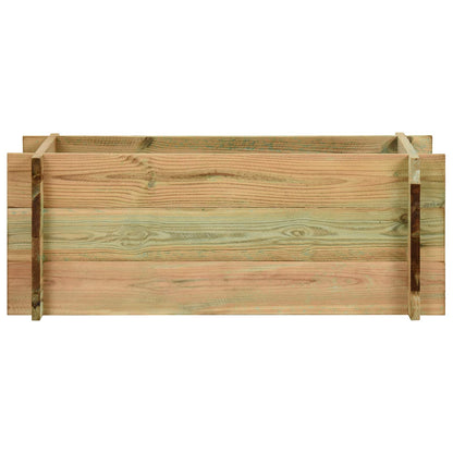 Letto Vegetale Rialzato per Giardino Verde 120 x 80 x 32 cm | homemem39