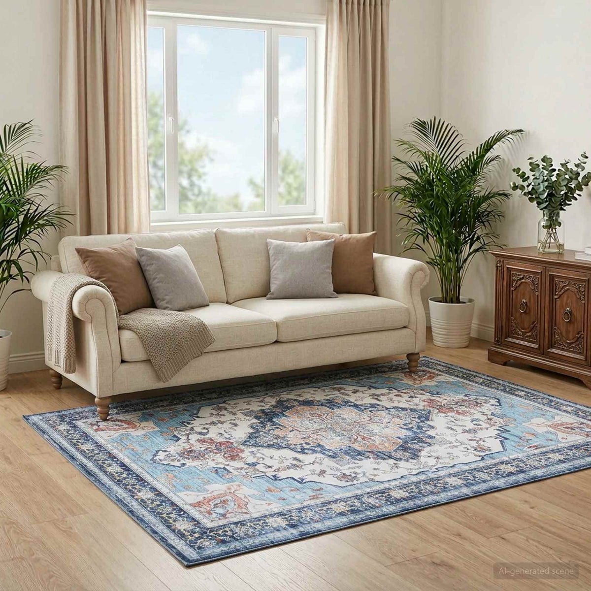 Tappeto ORIZ Multicolore 80 x 150 cm 100% Poliestere