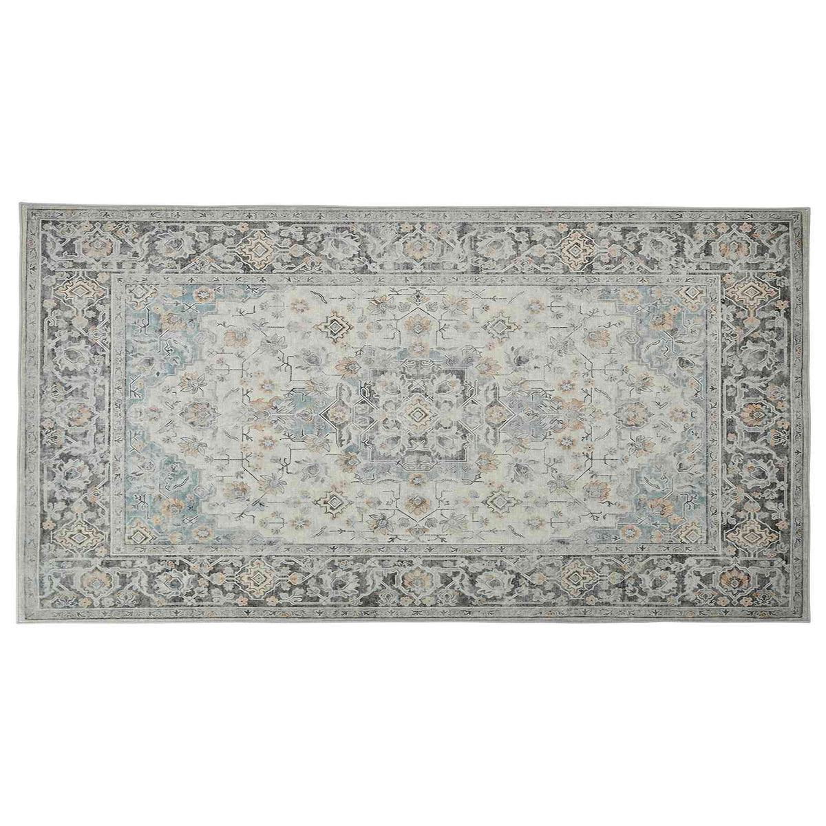 Tappeto ORIZ Crema 80 x 150 cm 100% Poliestere | homemem39