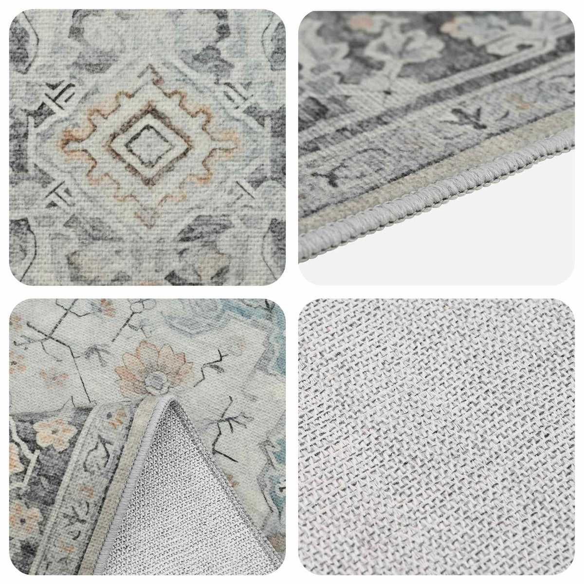 Tappeto ORIZ Crema 200 x 280 cm 100% Poliestere