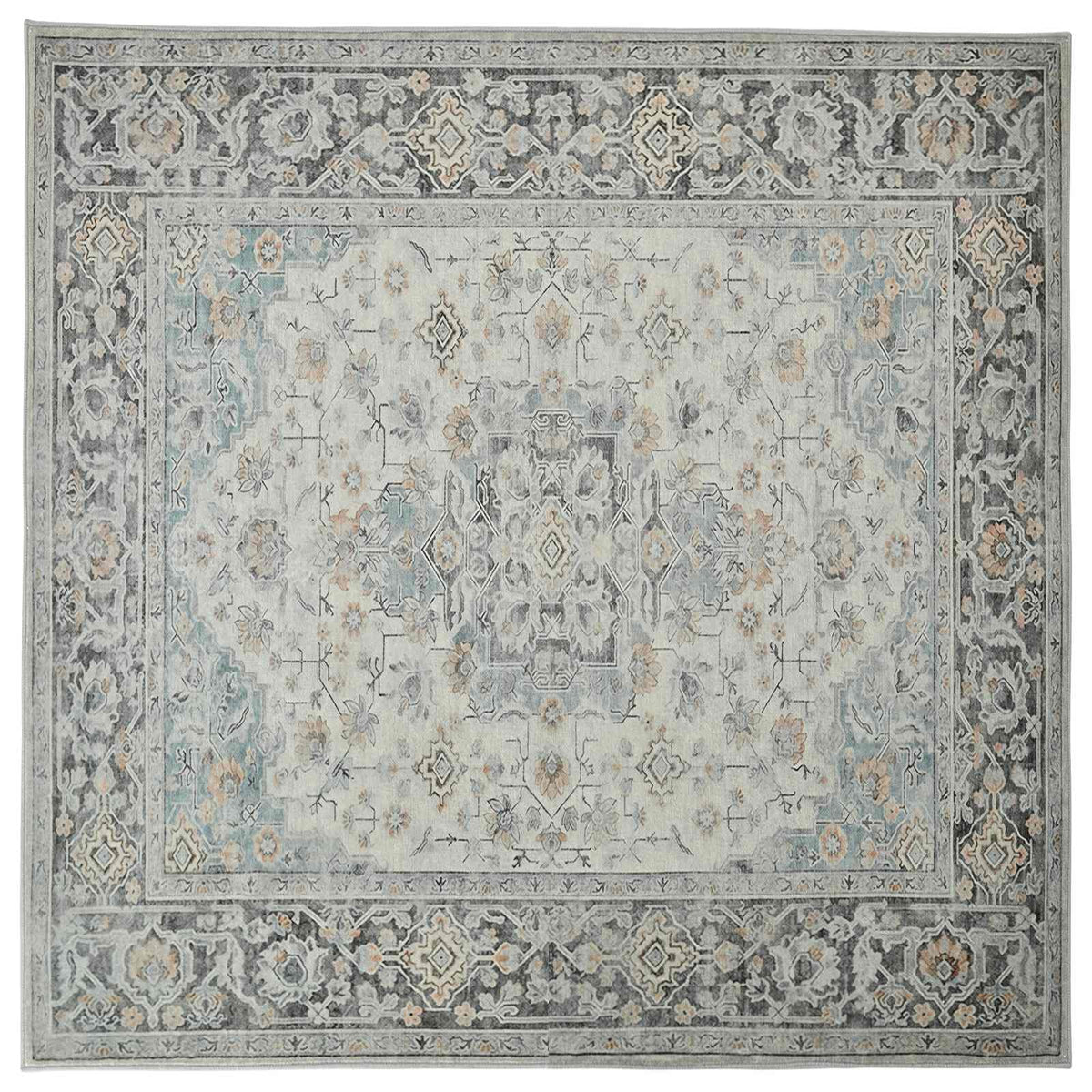 Tappeto ORIZ Crema 240 x 240 cm 100% Poliestere | homemem39