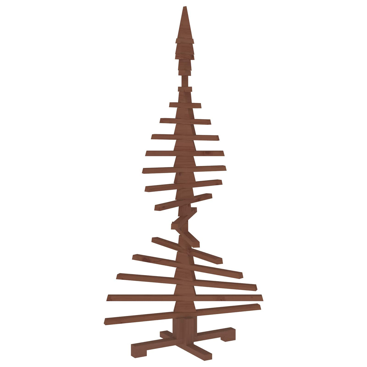 Albero di Natale in legno KOTKA 150 cm Legno Massello di Pino | homemem39