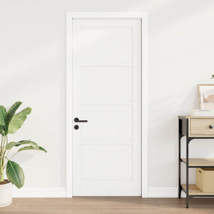 Porta Interna Bianco 78 x 202 cm Legno compensato | homemem39