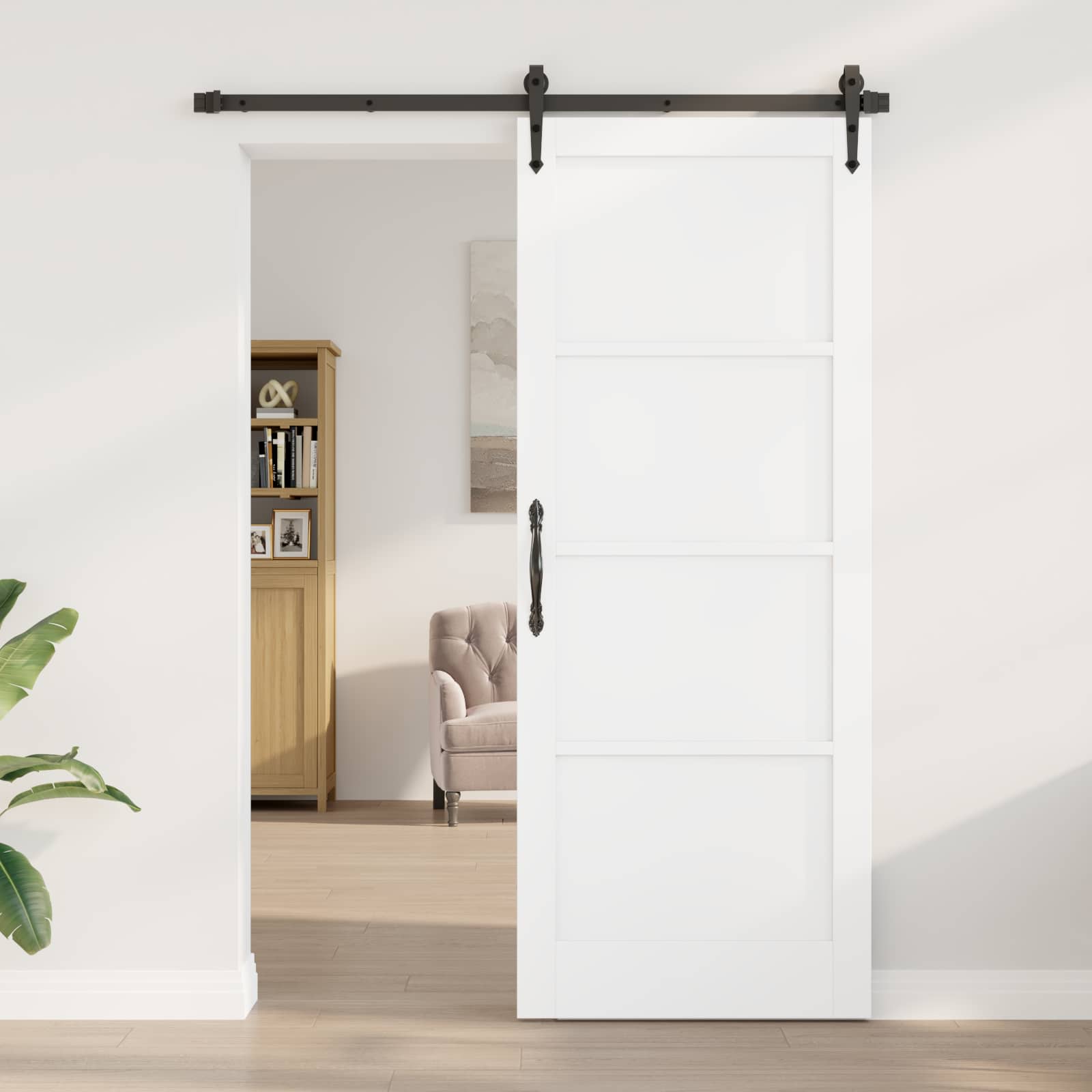 Porta Interna Bianco 83 x 211 cm Legno compensato | homemem39