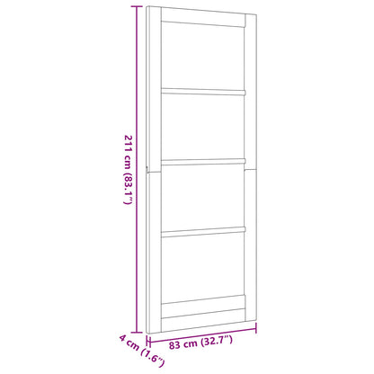 Porta Interna Bianco 83 x 211 cm Legno compensato | homemem39