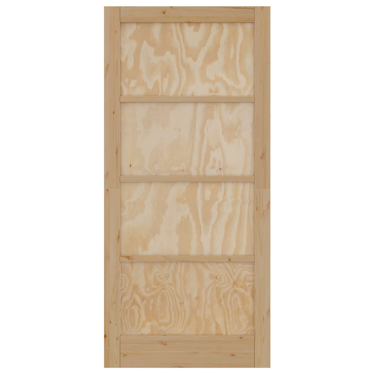 Porta Interna Naturale 93 x 202 cm Legno compensato | homemem39