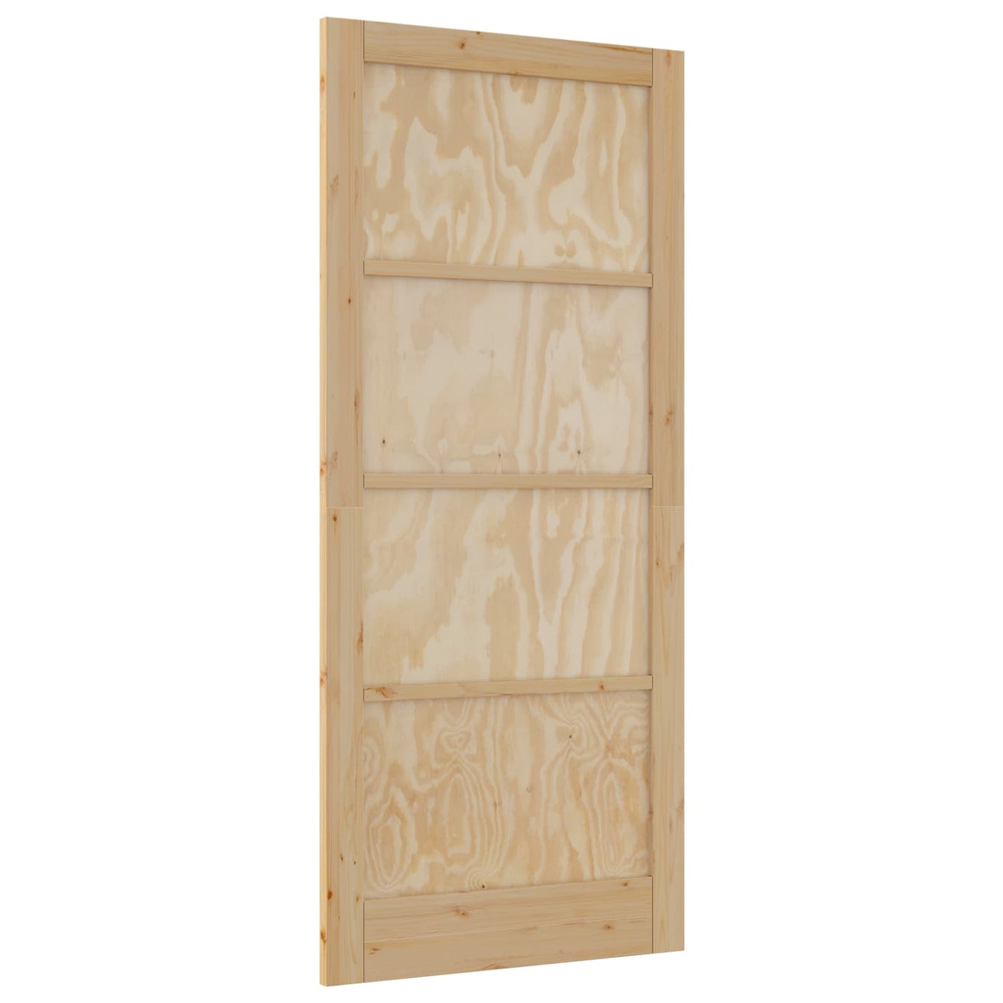 Porta Interna Naturale 93 x 211 cm Legno compensato | homemem39