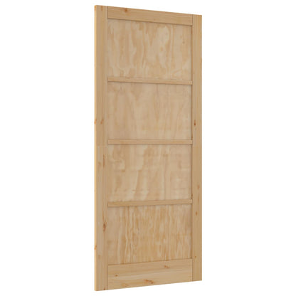 Porta Interna Naturale 93 x 211 cm Legno compensato | homemem39