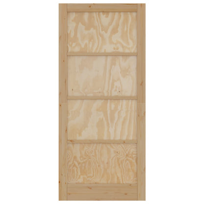 Porta Interna Naturale 93 x 211 cm Legno compensato | homemem39