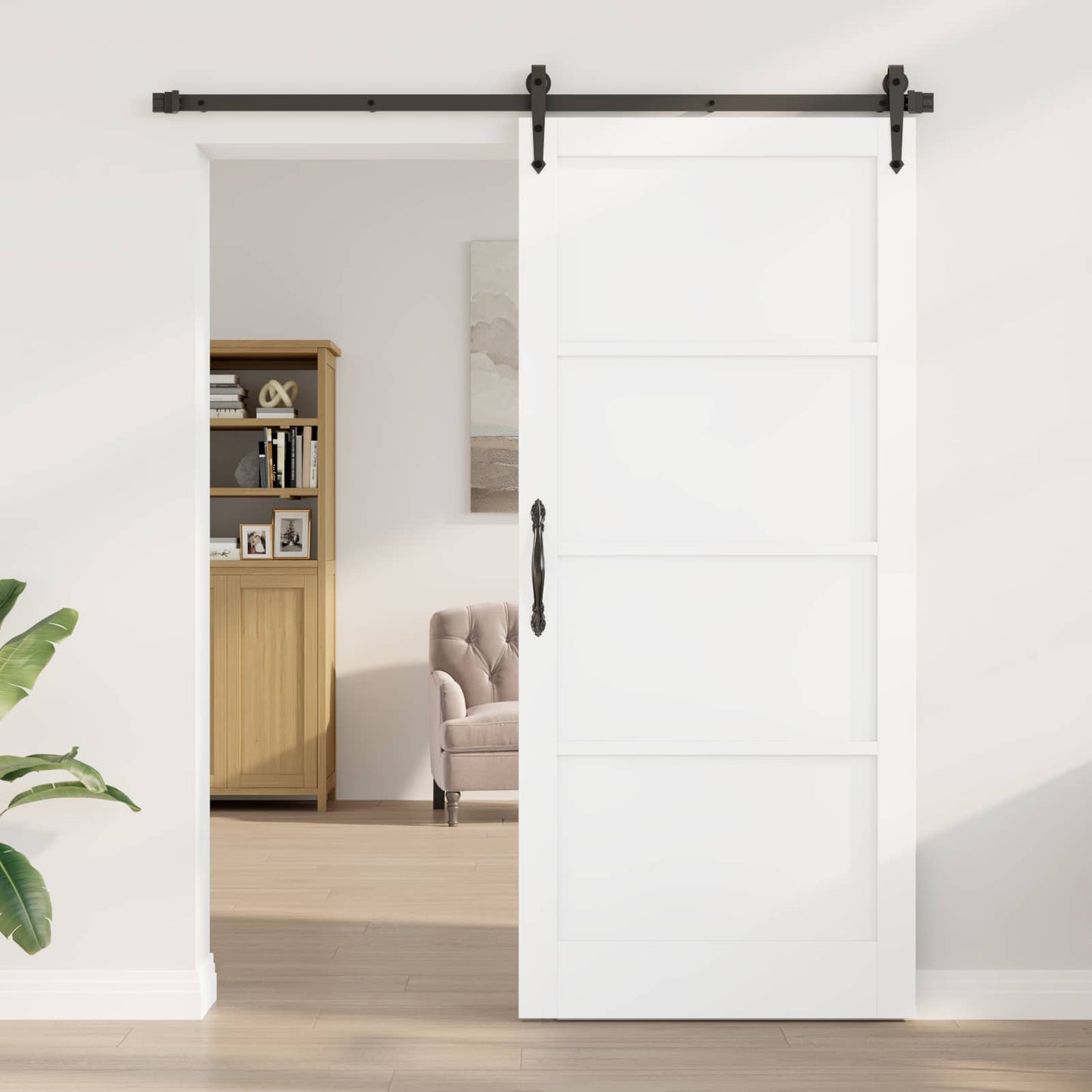 Porta Interna Bianco 93 x 211 cm Legno compensato | homemem39