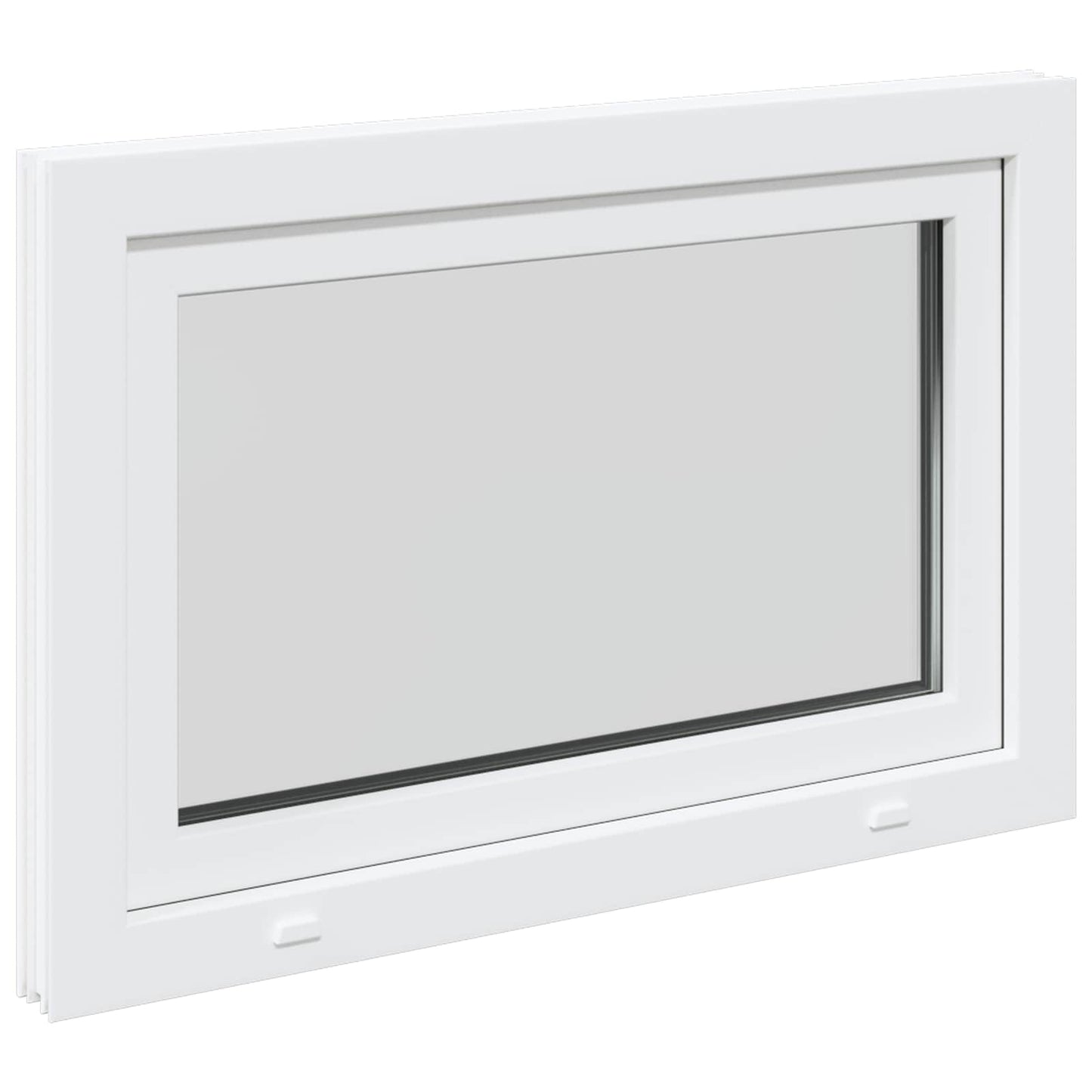 Finestra per Soffitta RISOR 90 x 70 cm PVC e Vetro Bianco | homemem39