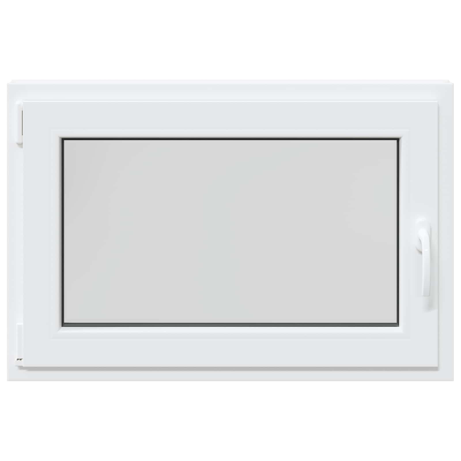 Finestra per Soffitta RISOR 90 x 70 cm PVC e Vetro Bianco | homemem39