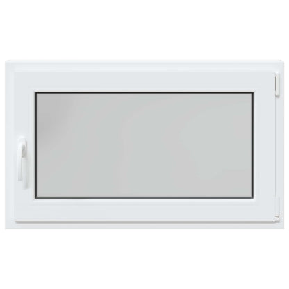 Finestra per Soffitta RISOR 100 x 60 cm PVC e Vetro Bianco | homemem39