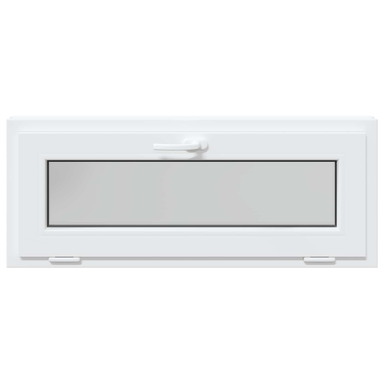 Finestra per Soffitta RISOR 100 x 40 cm PVC e Vetro Bianco | homemem39