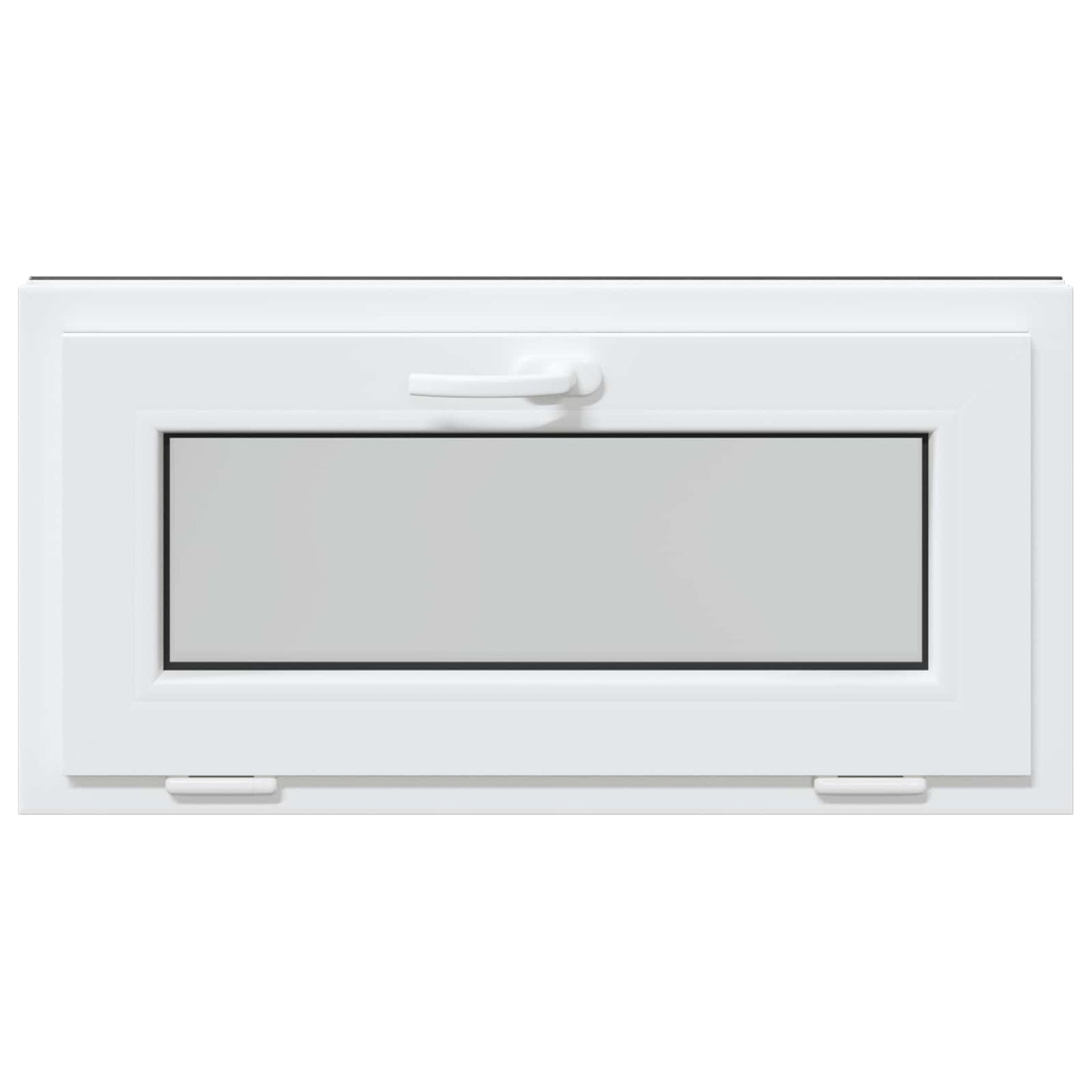 Finestra per Soffitta RISOR 80 x 40 cm PVC e Vetro Antracite | homemem39