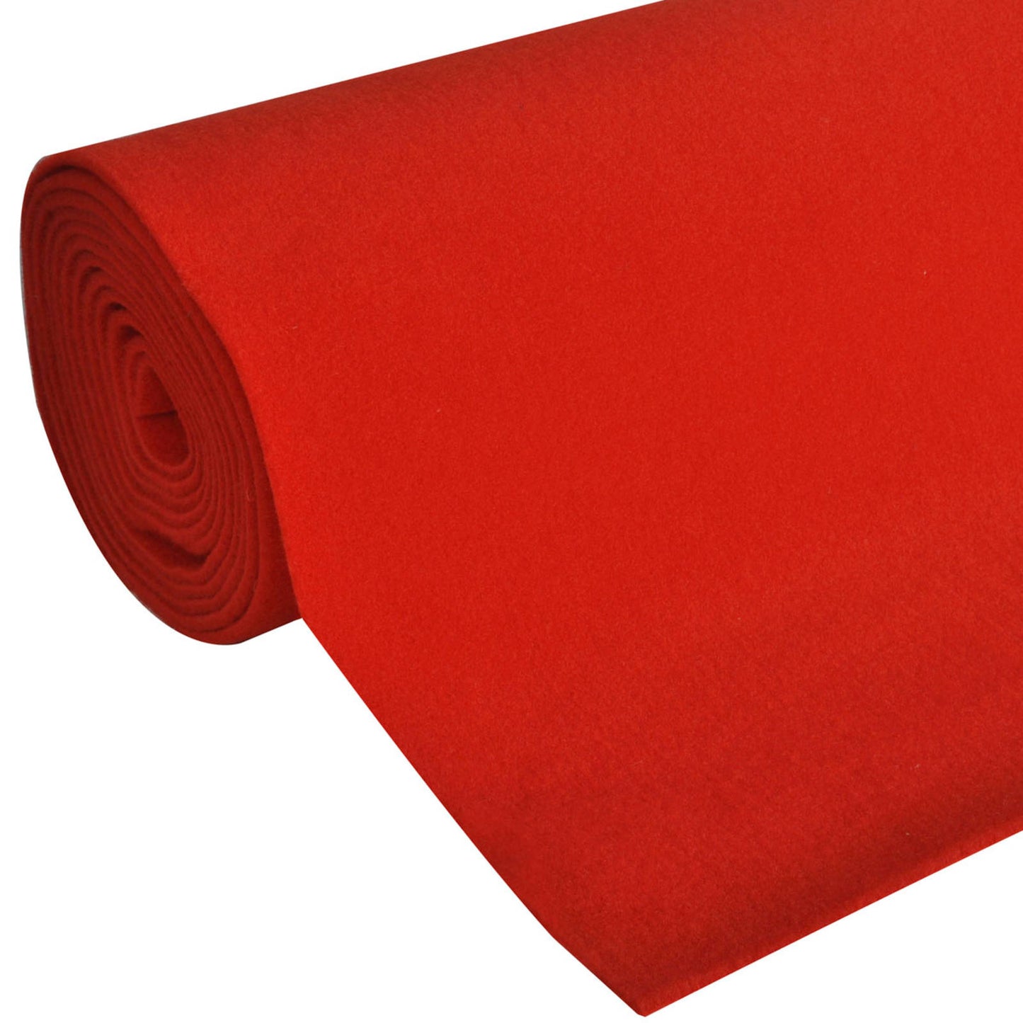 Tappeto Rosso 1 x 10 m Poliestere | homemem39