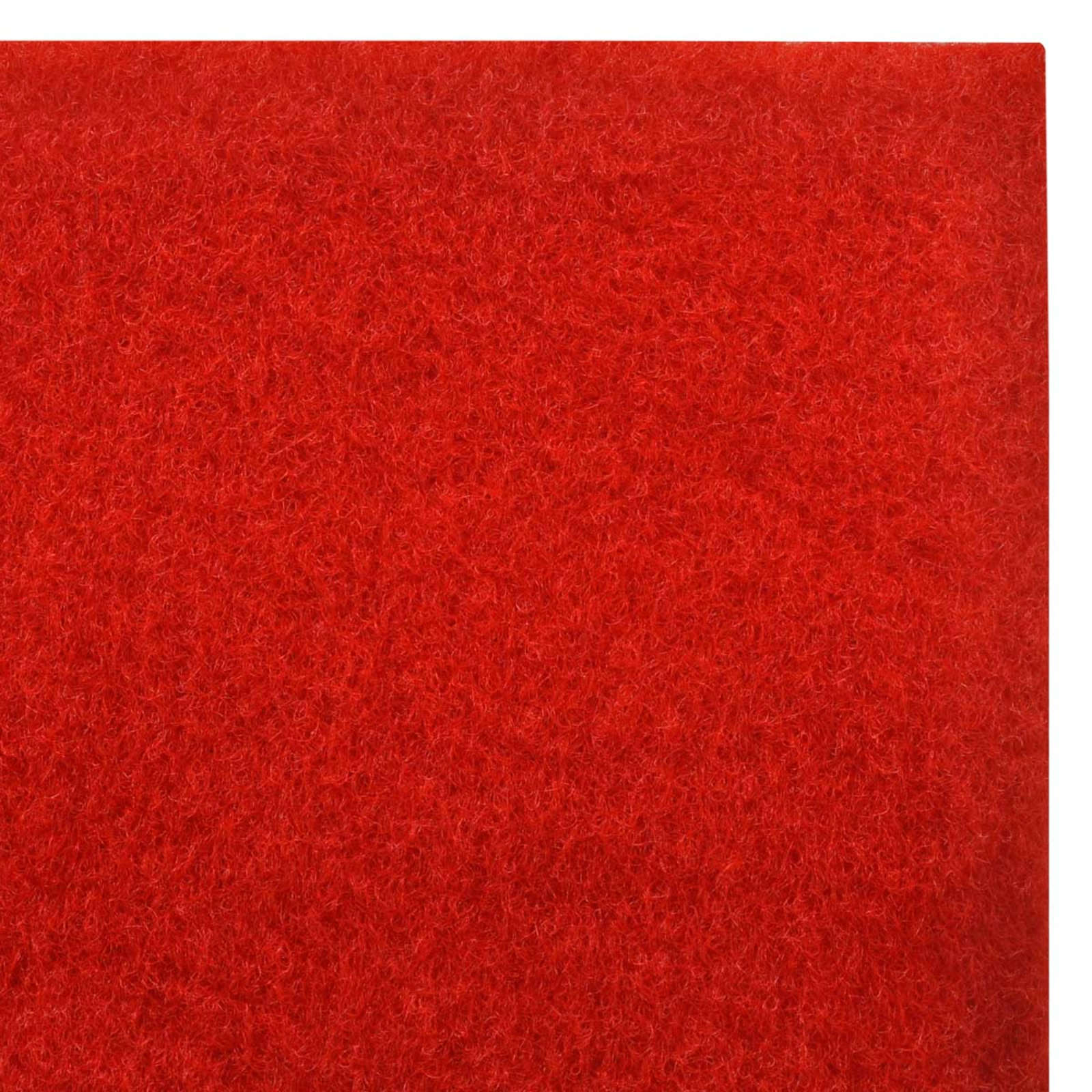 Tappeto Rosso 1 x 10 m Poliestere | homemem39
