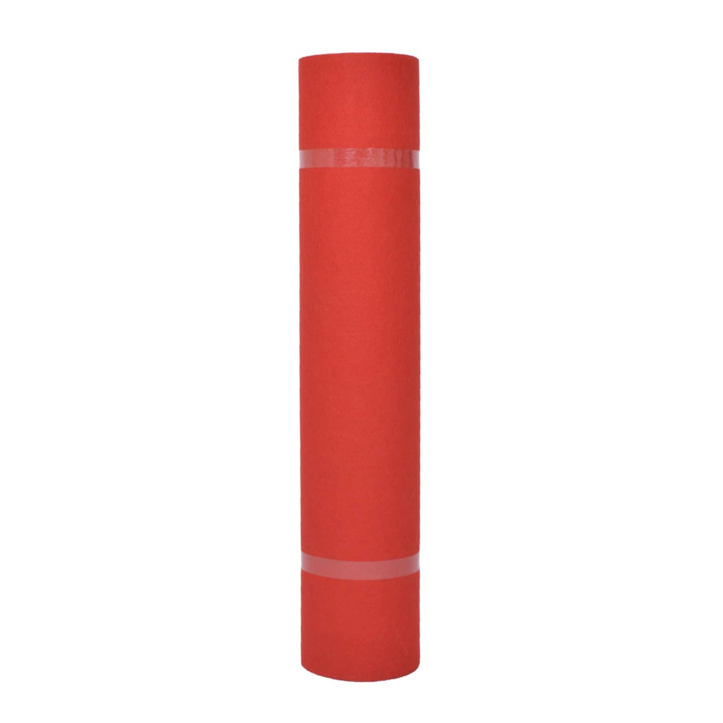 Tappeto Tinta unita Rosso 1 x 24 m Tessuto | homemem39