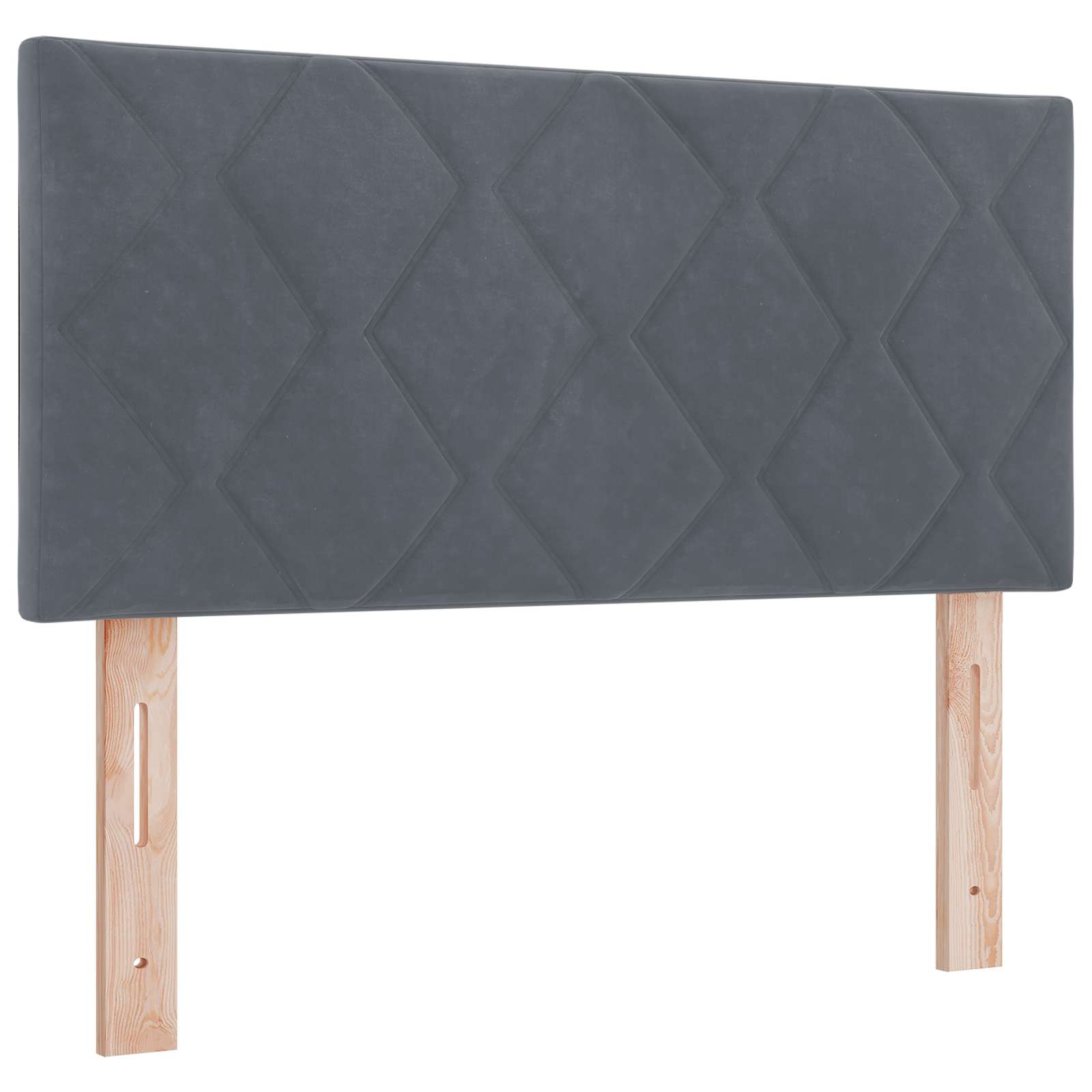 Letto box spring con materasso Grigio Scuro 120 x 200 cm | homemem39