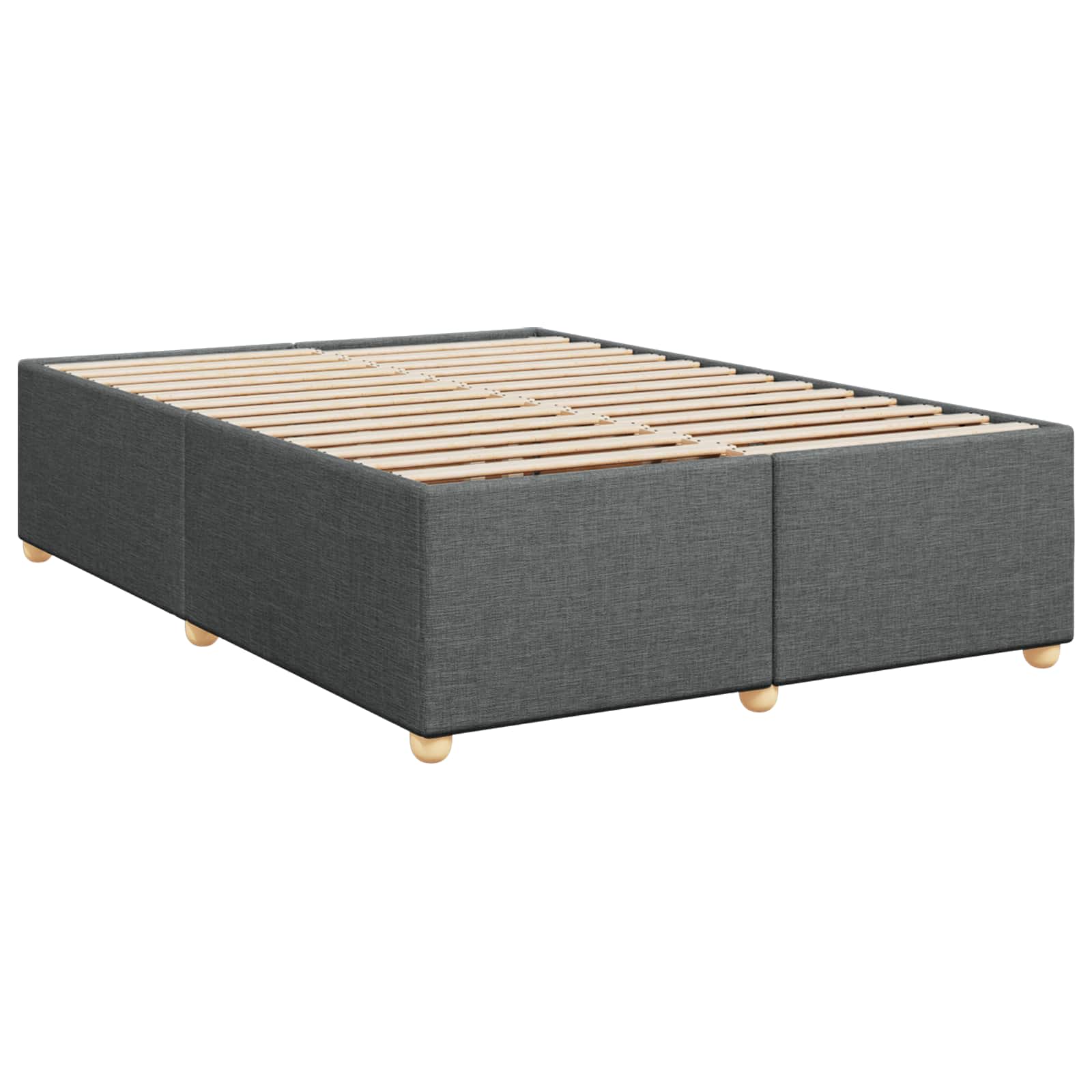 Letto box spring con materasso Grigio Scuro 160 x 200 cm | homemem39