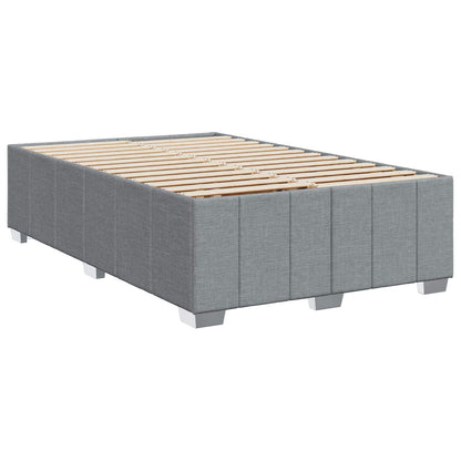 Letto box spring con materasso Grigio Chiaro 120 x 190 cm | homemem39