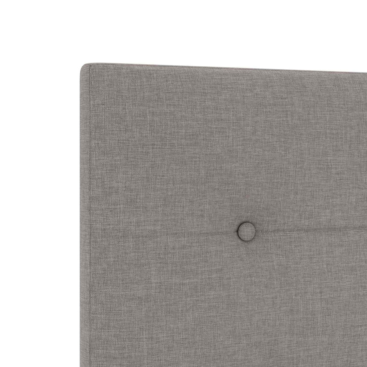Letto con Box Spring, Materasso e LED Tortora 180 x 200 cm
