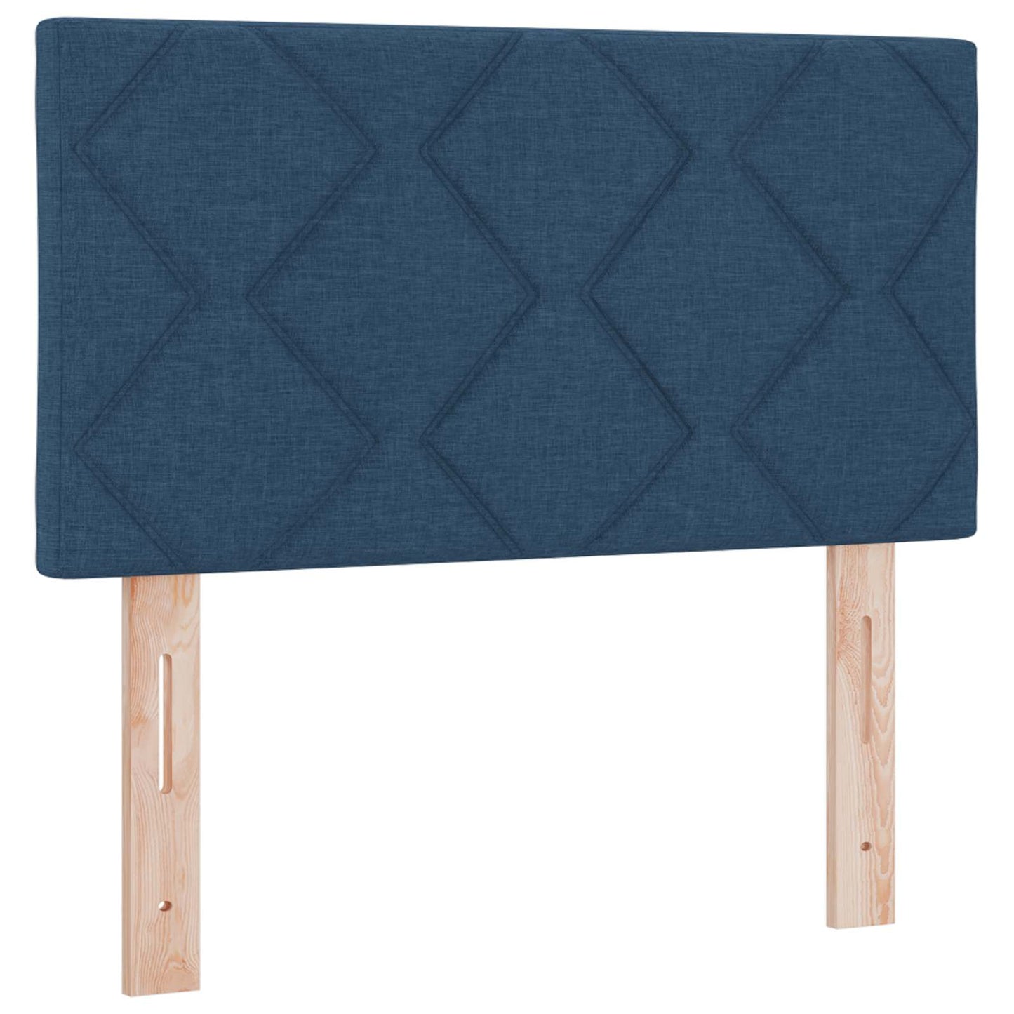 Letto box spring con materasso Blu 80 x 200 cm Tessuto | homemem39
