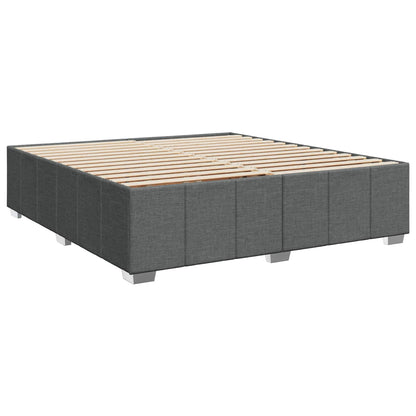 Letto box spring con materasso Grigio Scuro 180 x 200 cm | homemem39