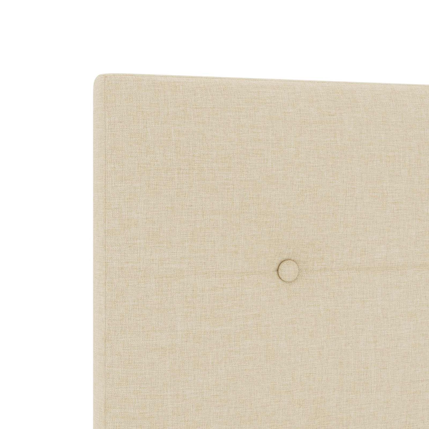 Letto box spring con materasso Crema 120 x 200 cm Tessuto | homemem39