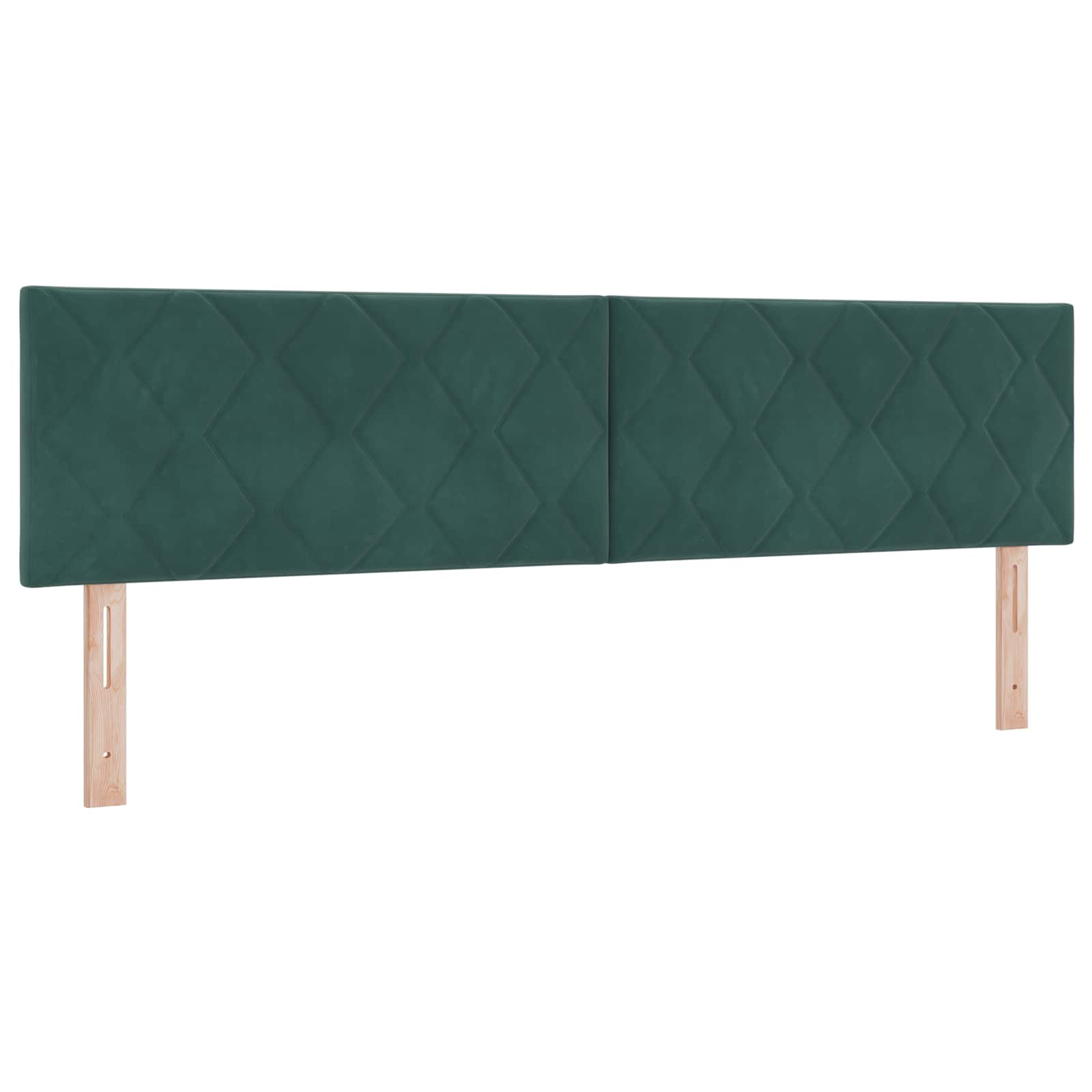 Letto box spring con materasso Verde Scuro 180 x 200 cm Velluto | homemem39