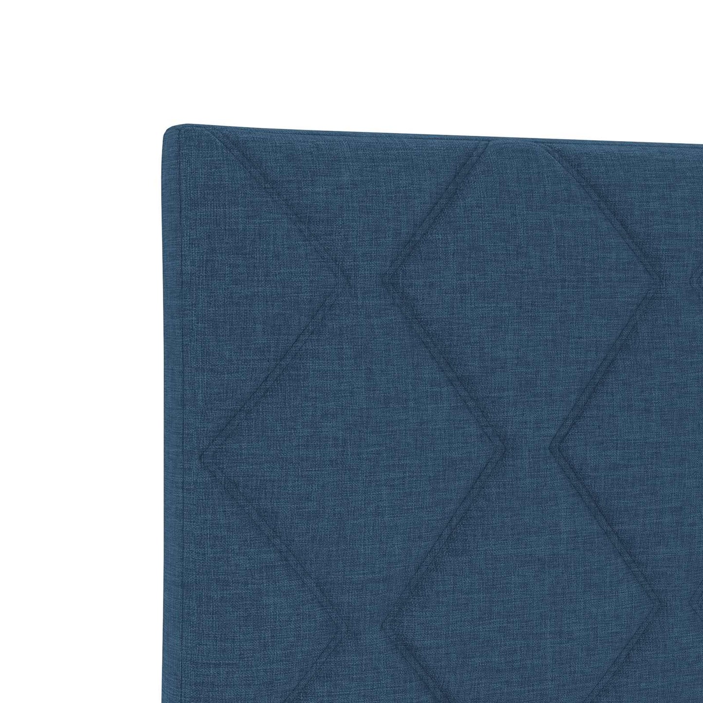 Letto box spring con materasso Blu 80 x 200 cm Tessuto | homemem39