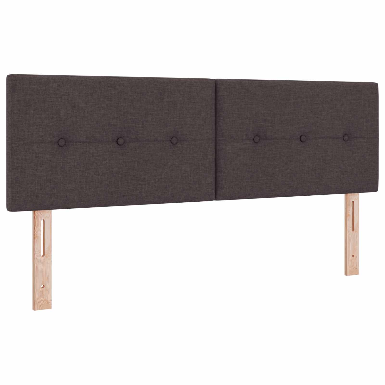 Letto Ottomano con Materasso e LED Marrone Scuro 140 x 200 cm | homemem39