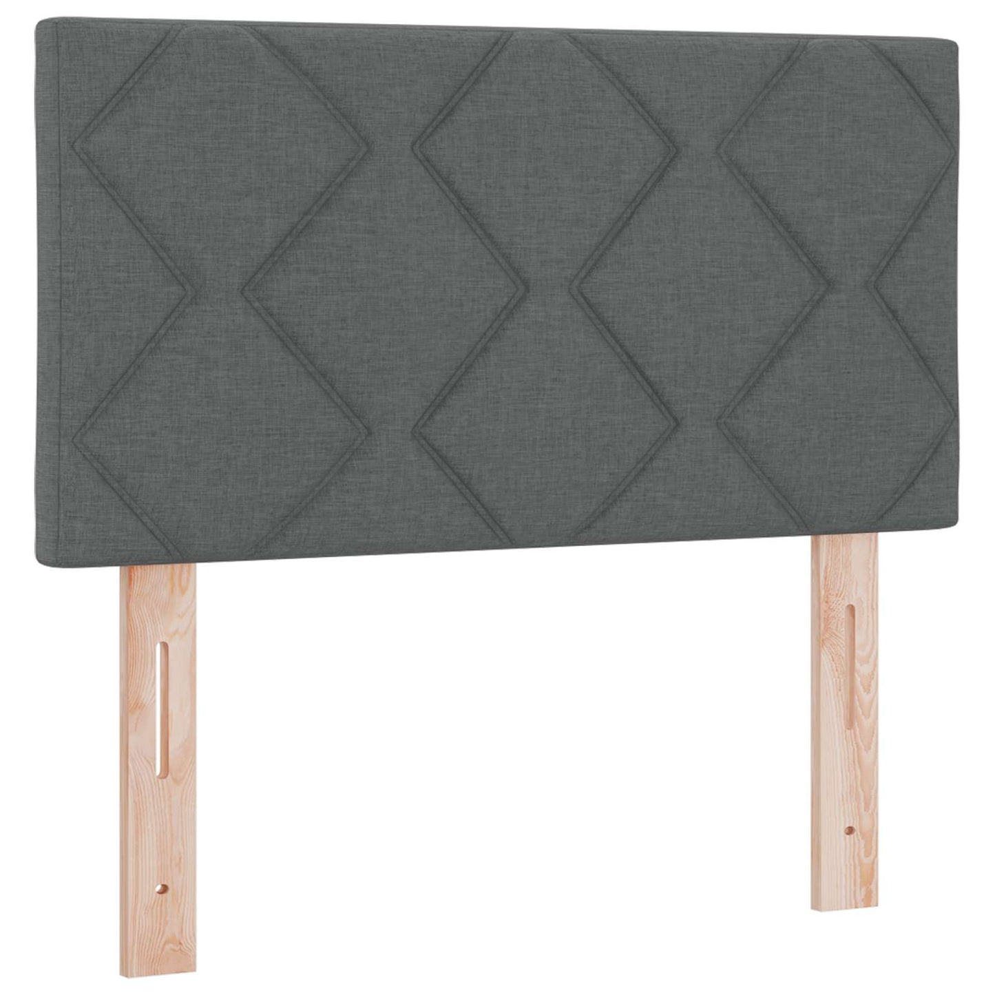 Letto Ottomano con Materasso e LED Grigio Scuro 80 x 200 cm