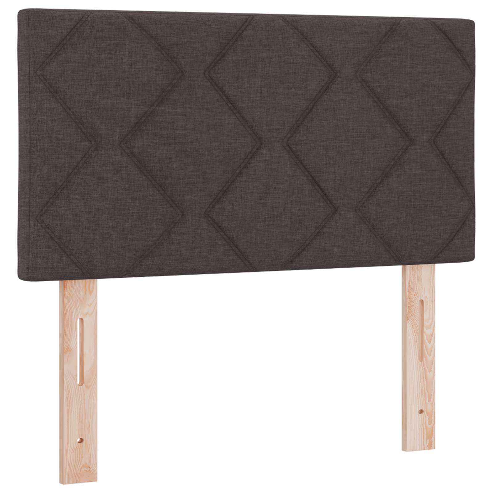 Letto Ottomano con Materasso e LED Marrone Scuro 80 x 200 cm | homemem39