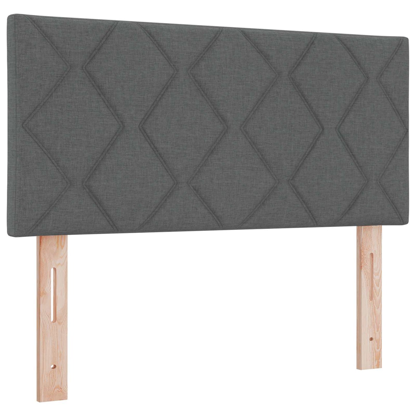 Letto Ottomano con Materasso e LED Grigio Scuro 120 x 200 cm