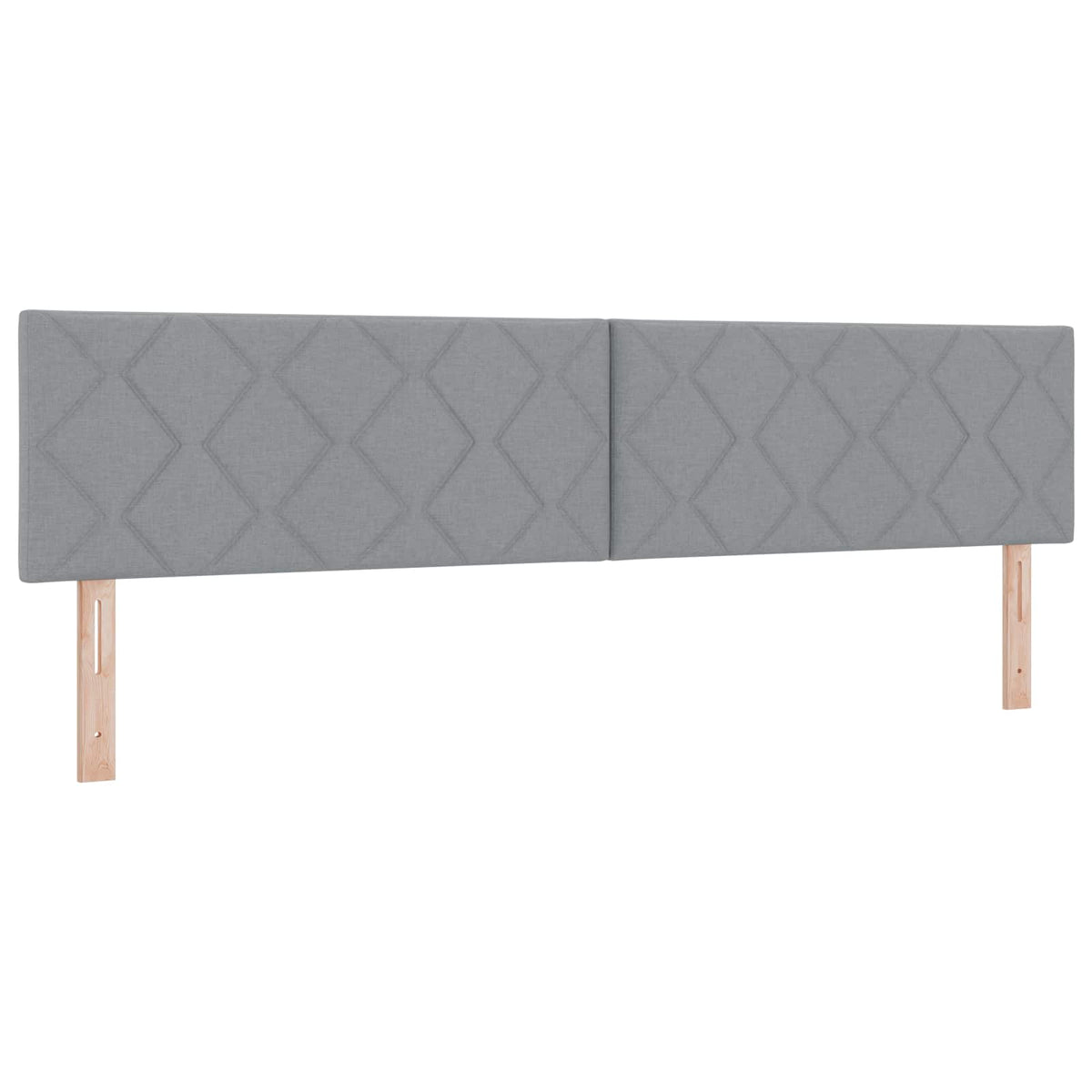 Letto Ottomano con Materasso e LED Grigio Chiaro 200 x 200 cm