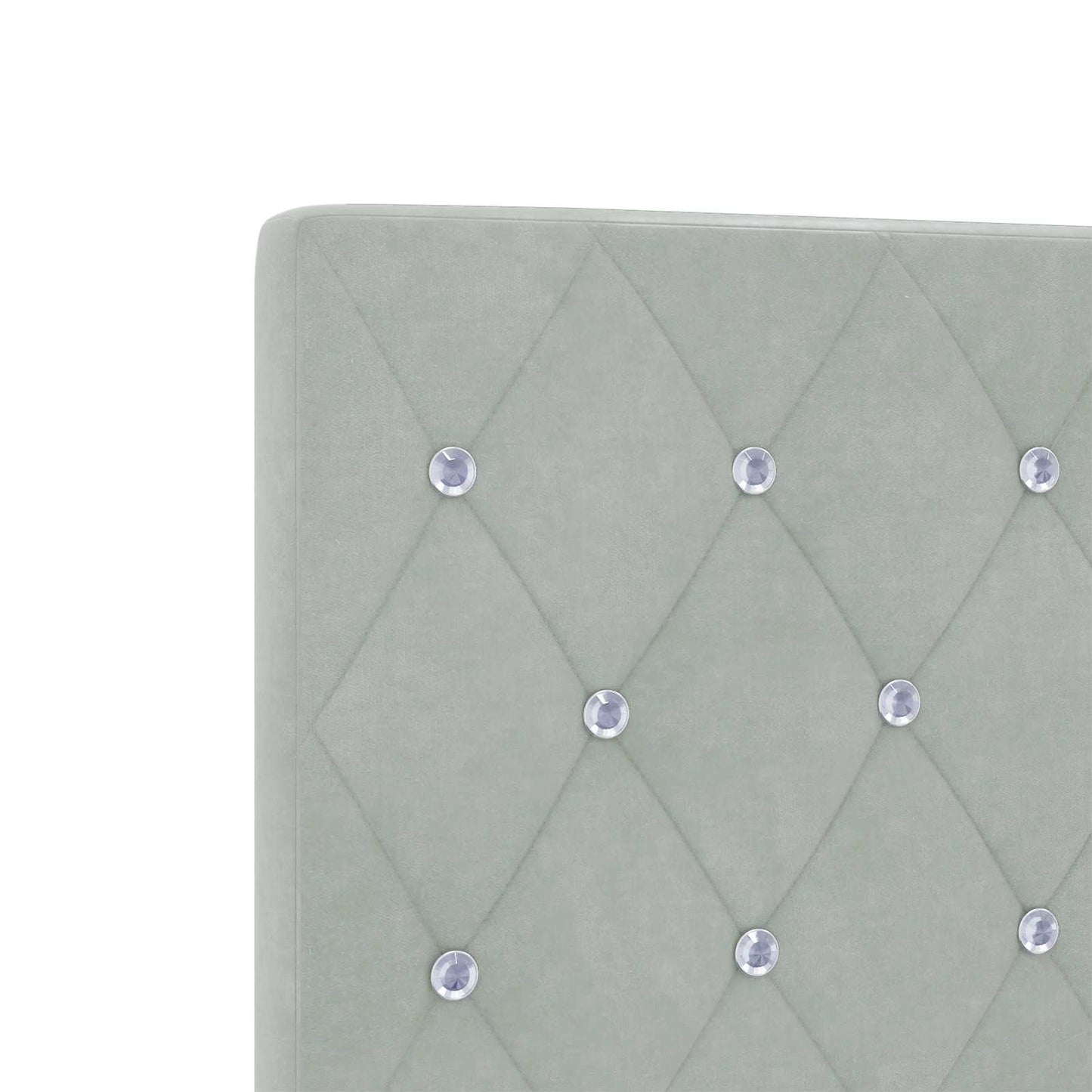 Letto Ottomano con Materasso e LED Grigio Chiaro 160 x 200 cm