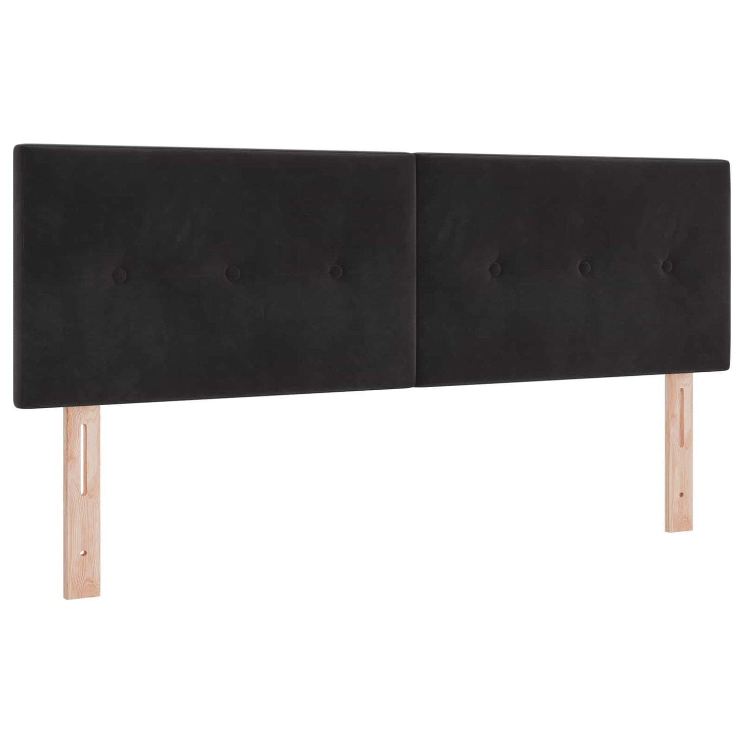Letto Ottomano con Materasso e LED Nero 140 x 200 cm Velluto