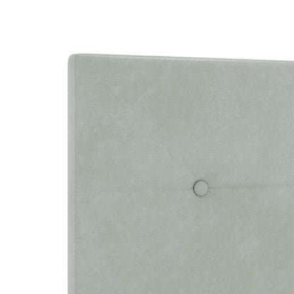 Letto Ottomano con Materasso e LED Grigio Chiaro 200 x 200 cm