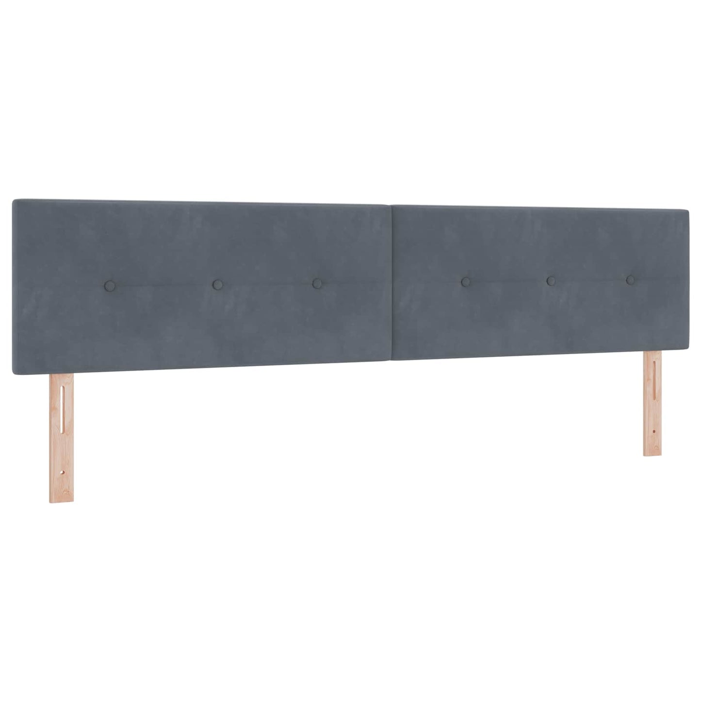 Letto Ottomano con Materasso e LED Grigio Scuro 200 x 200 cm | homemem39
