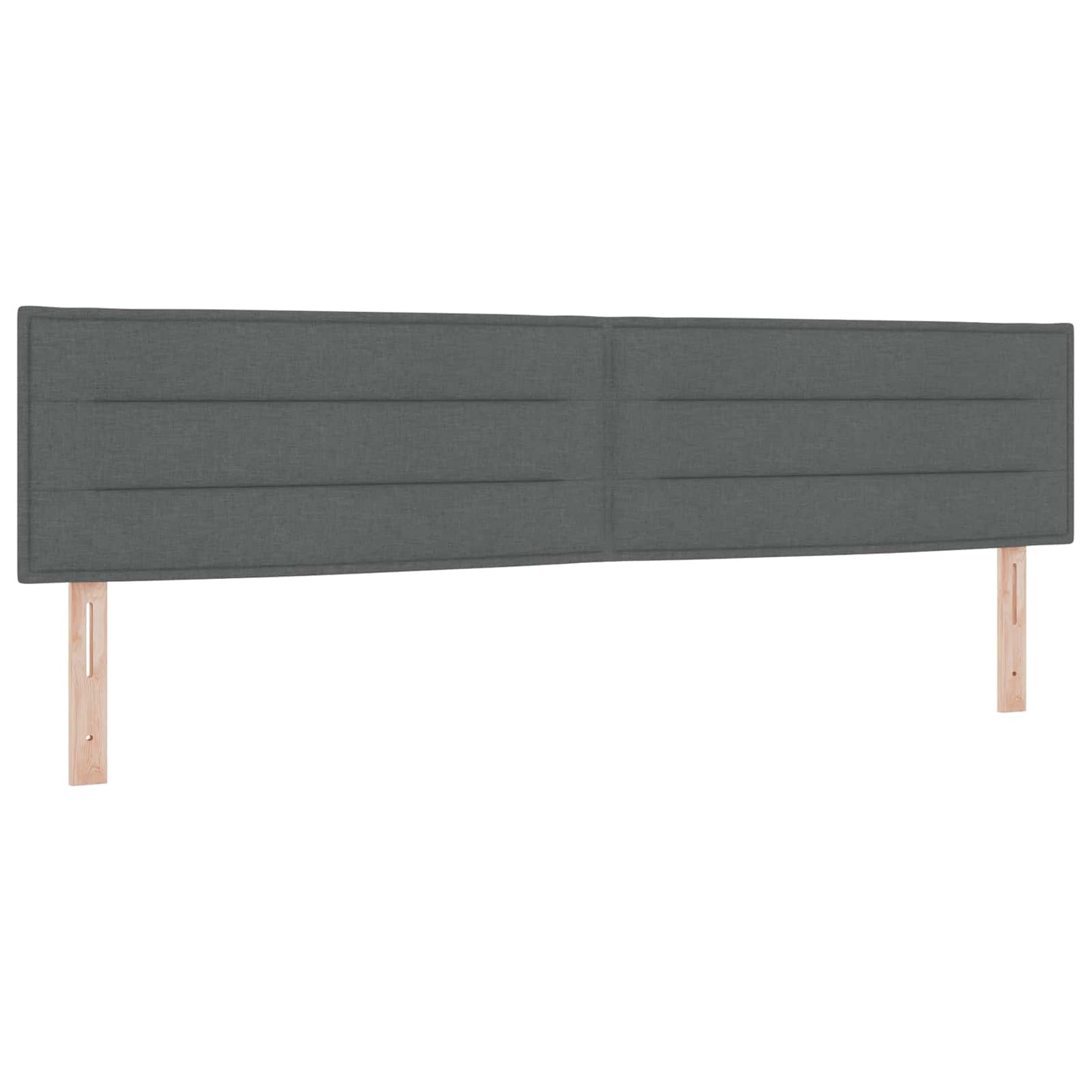 Letto Ottomano con Materasso e LED Grigio Scuro 200 x 200 cm | homemem39